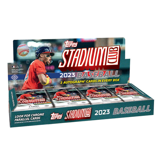 2023 Topps Stadium Club Baseball Factory Sealed Hobby Box