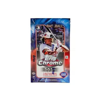 2024 Topps Chrome Baseball Hobby Box – 200 Cards